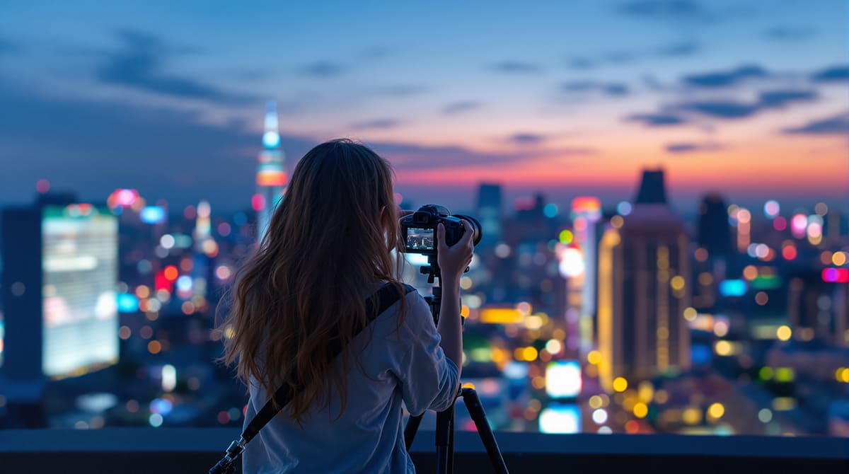 Как фотографировать ночью