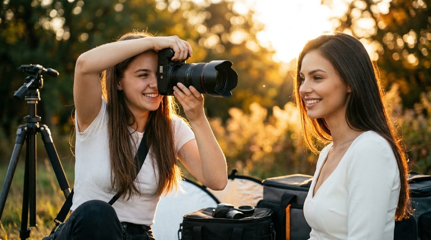 Как научиться фотографировать на фотоаппарат